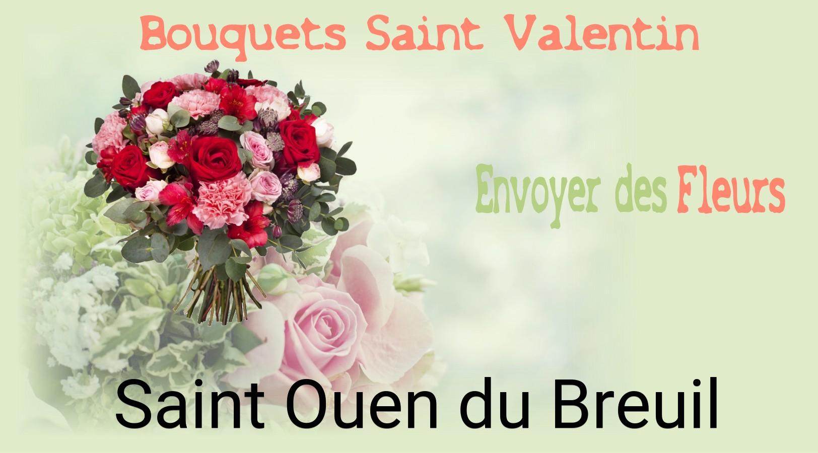 Roses de Saint-Valentin livrées à Saint-Ouen-du-Breuil